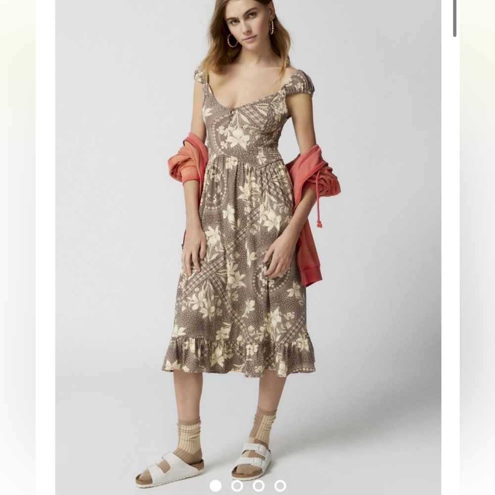 NWT soft urban midi dress
